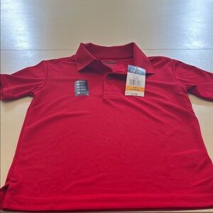 Izod Vibrant Red Kids Polo Shirt